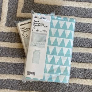 Two IKEA Twin Duvets
